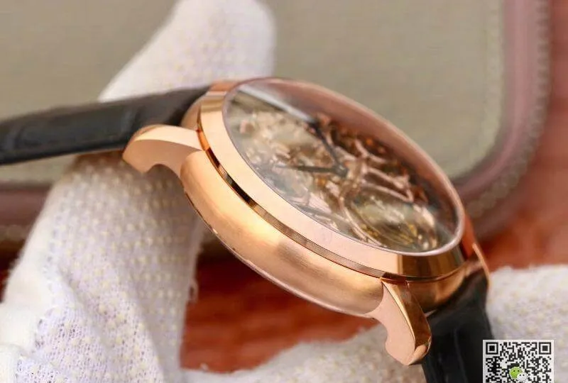 Audemars Piguet JULES 26357PT.ZZ.D028CR.01 1:1 Best Edition Replica Watch Swiss Tourbillon Black Leather Strap